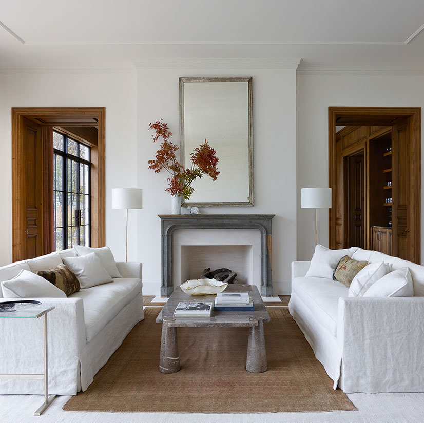 Details of a living space designed by Kara Mann